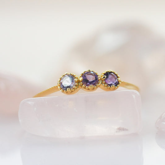 Noble Elegance Amethyst Ring Amethyst